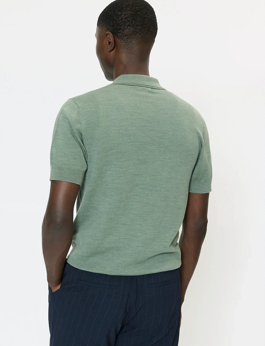 Matinique - MAPolo Knit - knitted polos - sea spray melange - 3