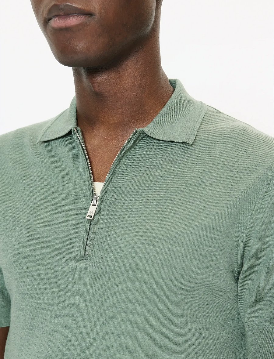 Matinique - MAPolo Knit - knitted polos - sea spray melange - 4