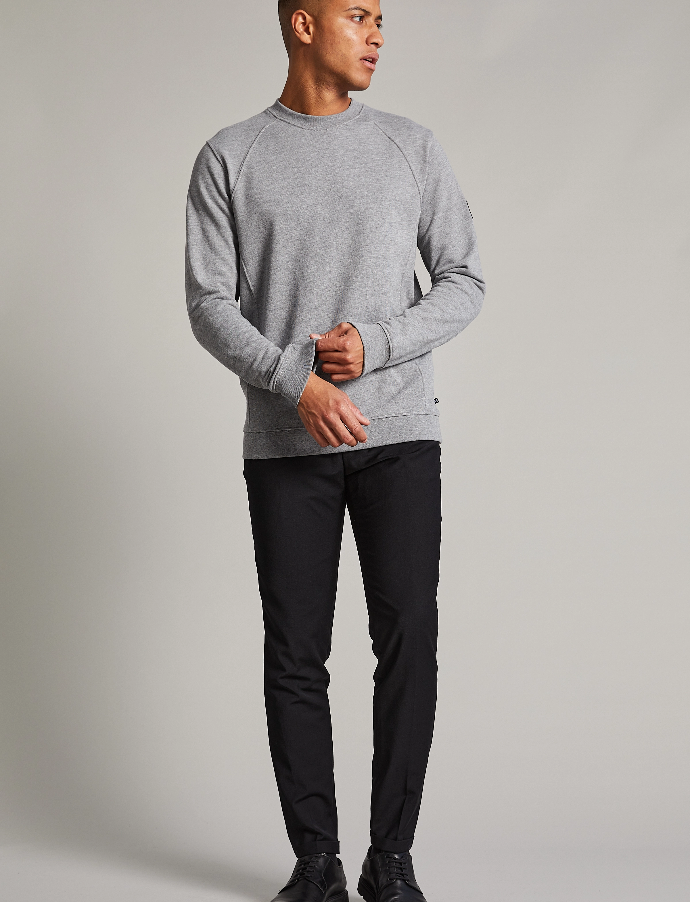Matinique - MAcrew Sweat - medium grey melange - 3