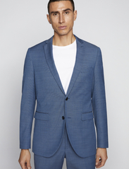 Matinique - MAgeorge F - double breasted blazers - chambray blue - 2