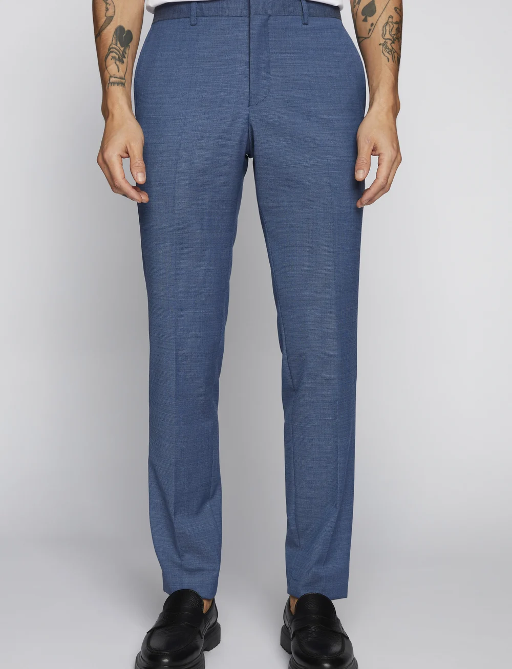 Matinique - MAlas - habitbukser - chambray blue - 0