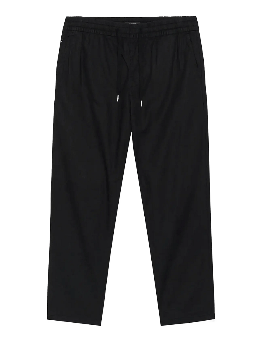 Matinique - MAbarton Pant - hørbukser - black - 1