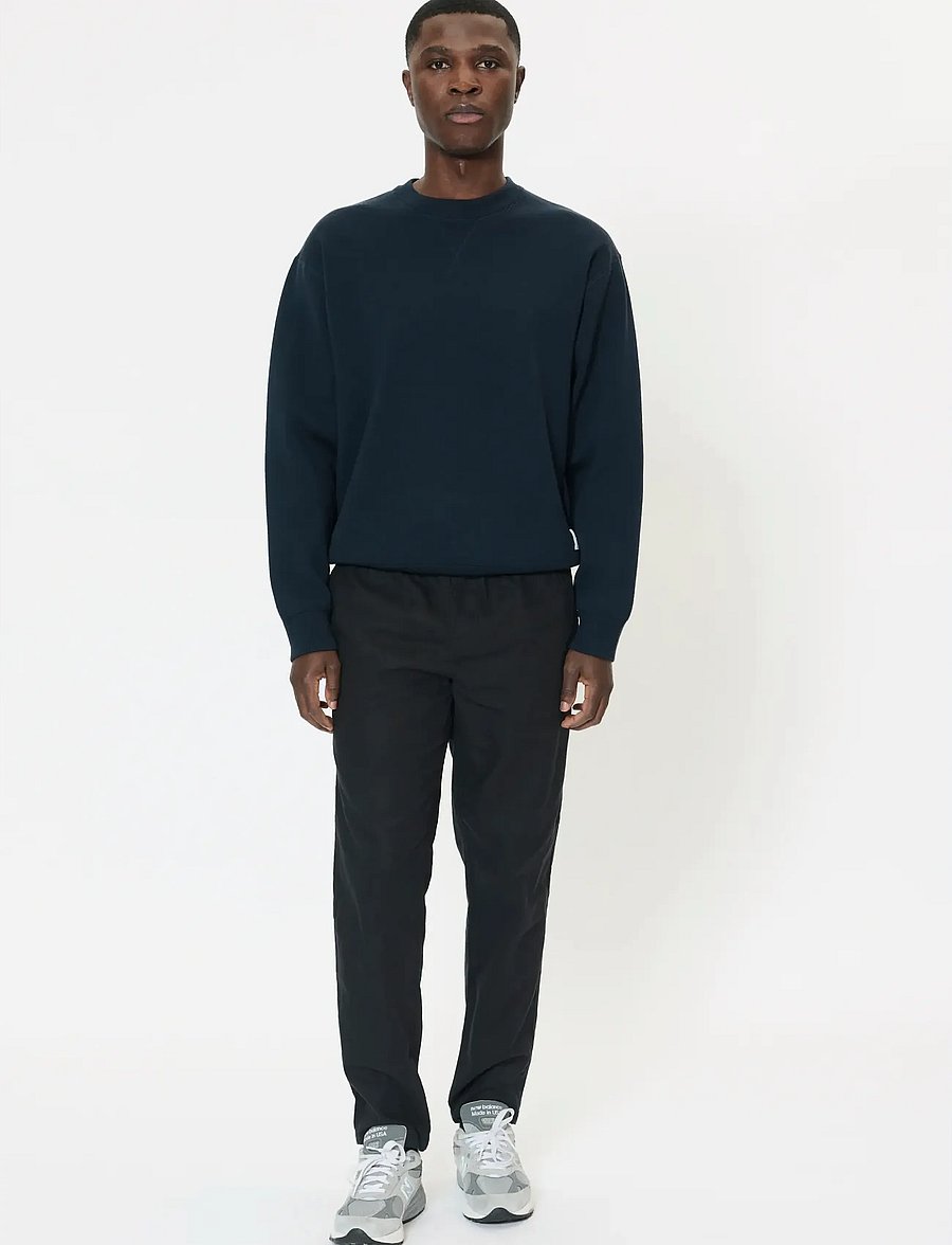 Matinique - MAbarton Pant - hørbukser - black - 3
