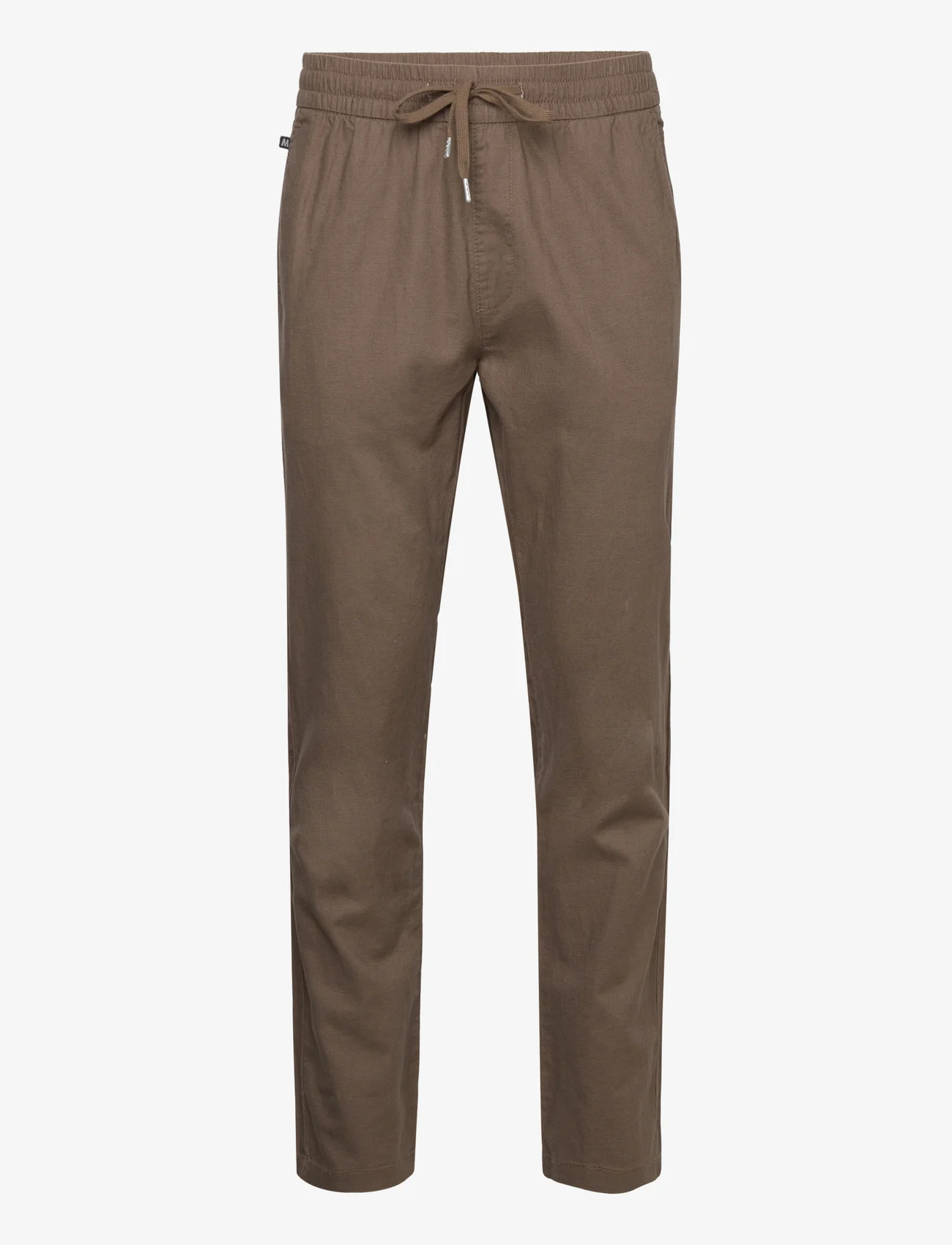 Matinique - MAbarton Pant - linen trousers - brown soil - 0