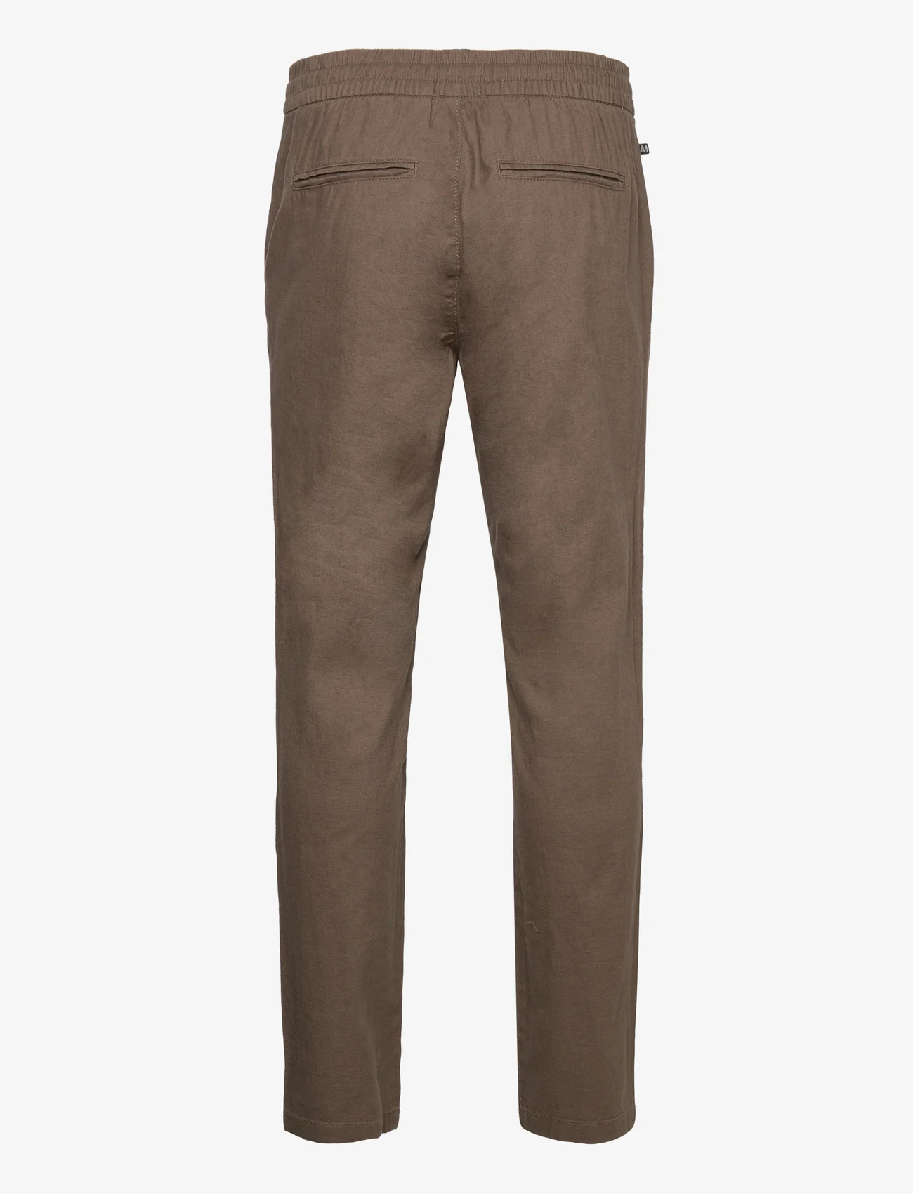 Matinique - MAbarton Pant - linen trousers - brown soil - 1