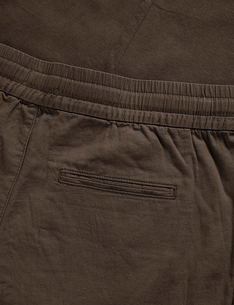 Matinique - MAbarton Pant - leinenhosen - chocolate brown - 1