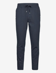 Matinique - MAbarton Pant - linen trousers - dark navy - 0