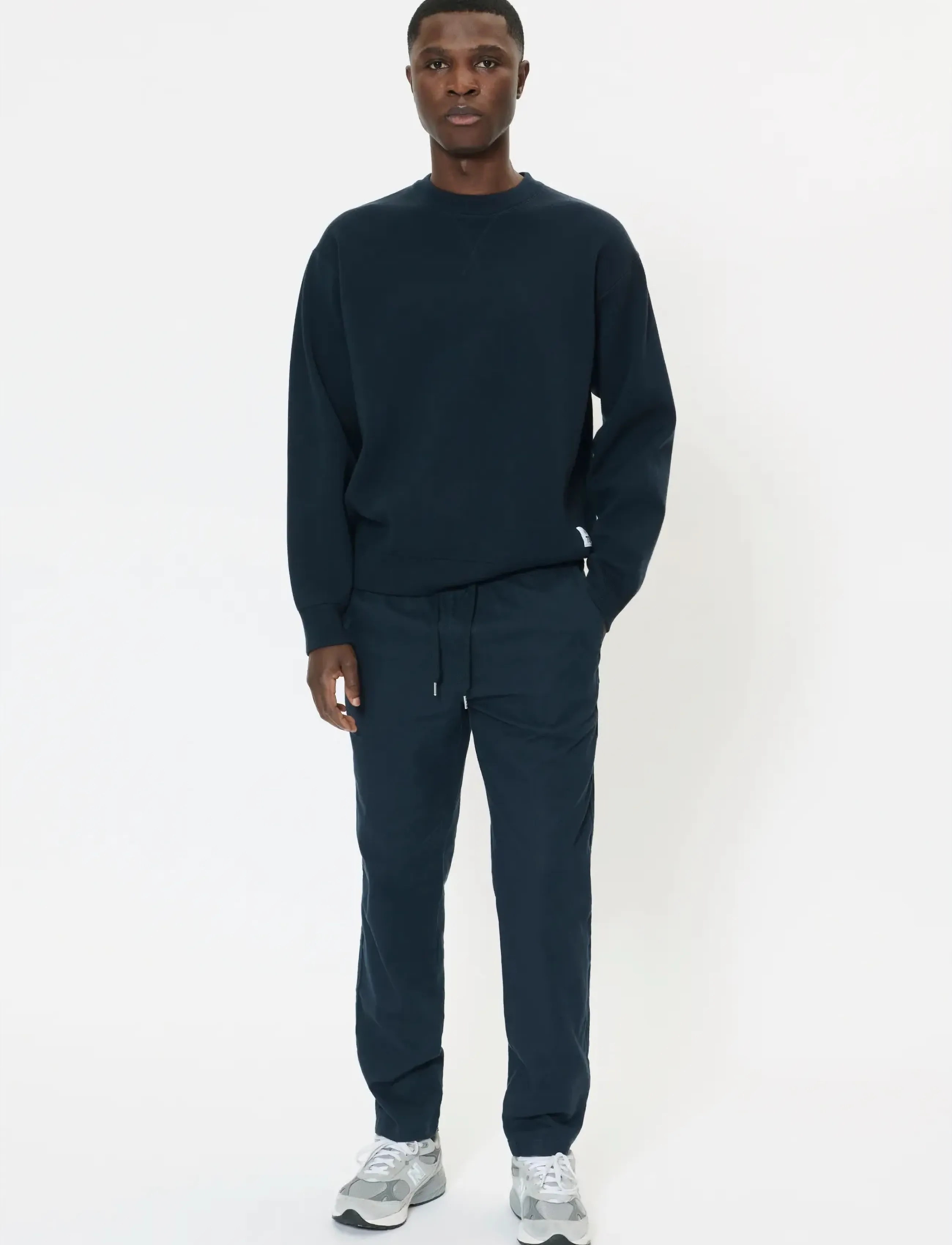 Matinique - MAbarton Pant - linased püksid - dark navy - 3