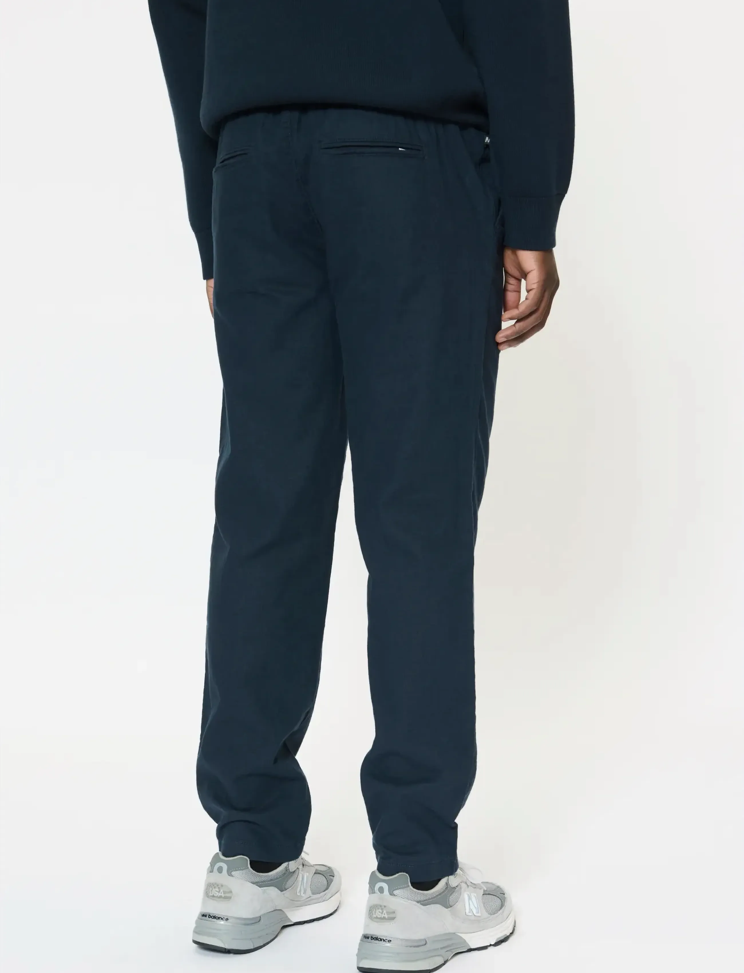 Matinique - MAbarton Pant - linnebyxor - dark navy - 4