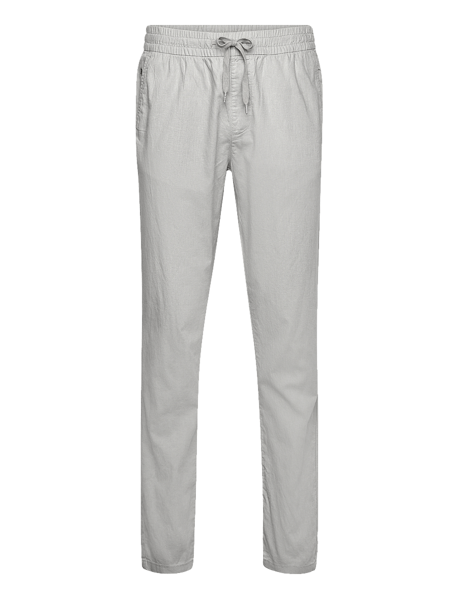 Matinique - MAbarton Pant - linen trousers - ghost gray - 1