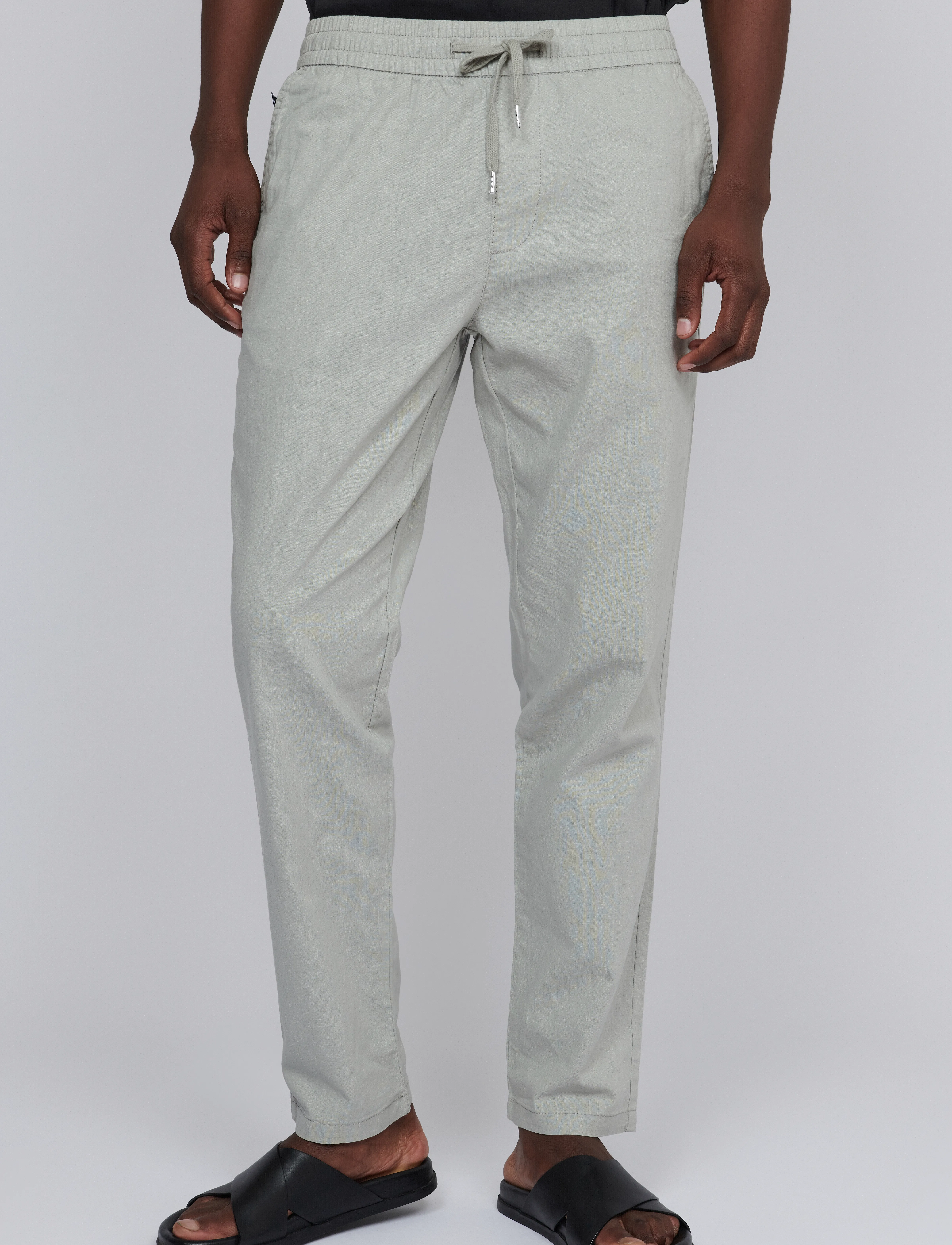 Matinique MAbarton Pant - Casual trousers - GHOST GRAY / grey
