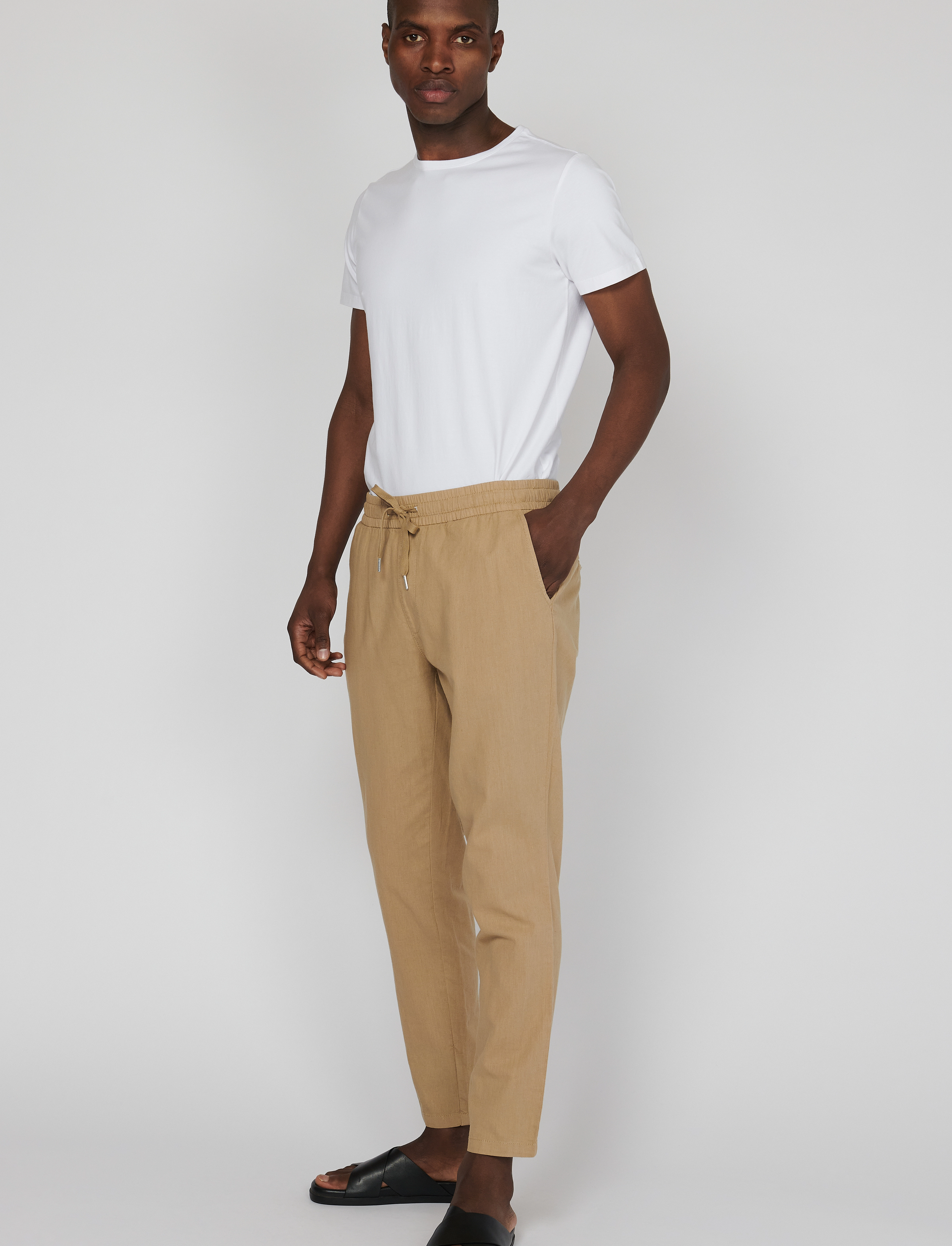 Matinique - MAbarton Pant - leinenhosen - khaki - 3