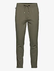 Matinique - MAbarton Pant - hørbukser - olive night - 0