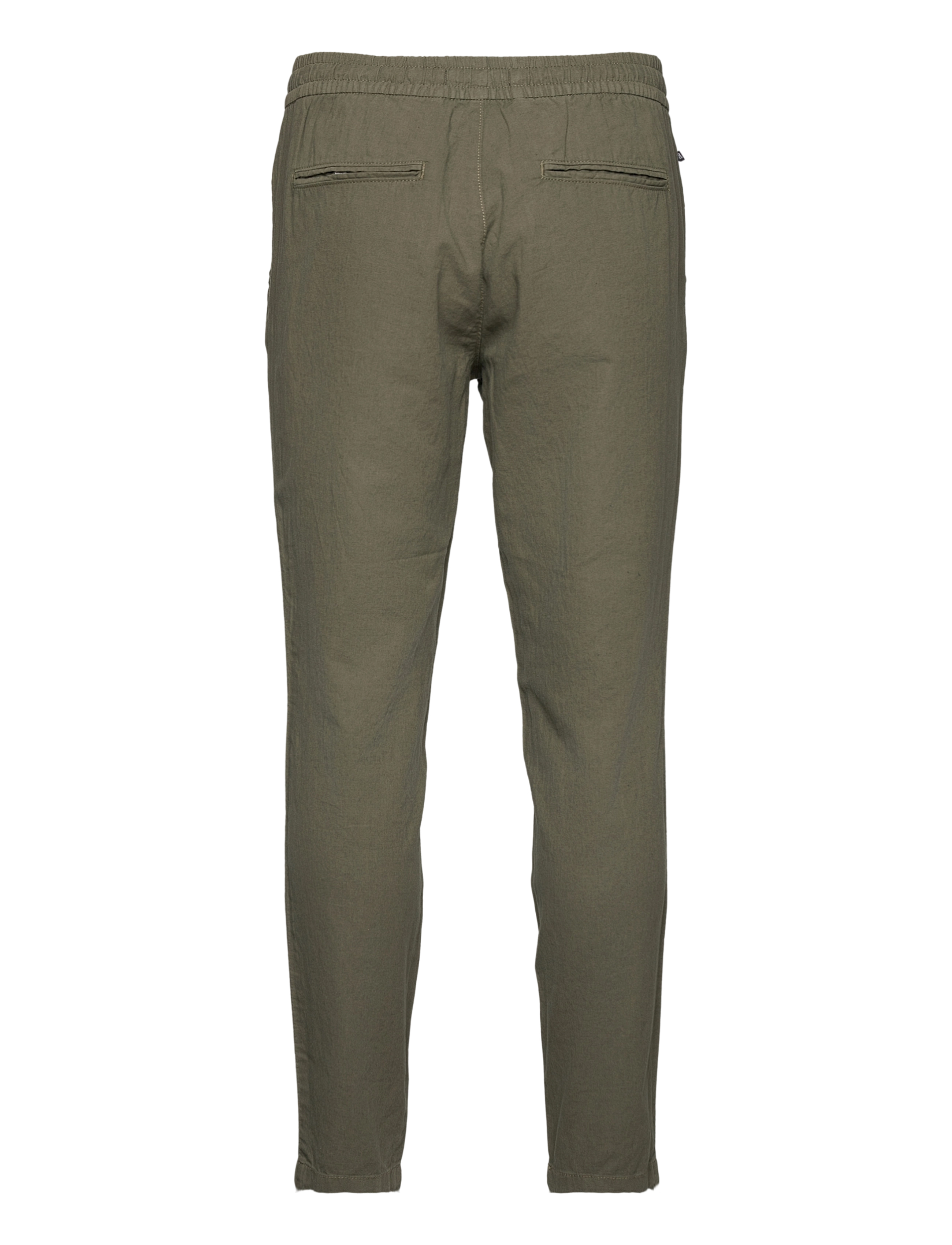 Matinique - MAbarton Pant - hørbukser - olive night - 1