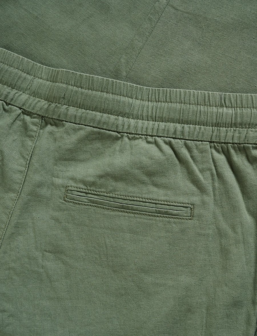 Matinique - MAbarton Pant - linnebyxor - sea spray - 1