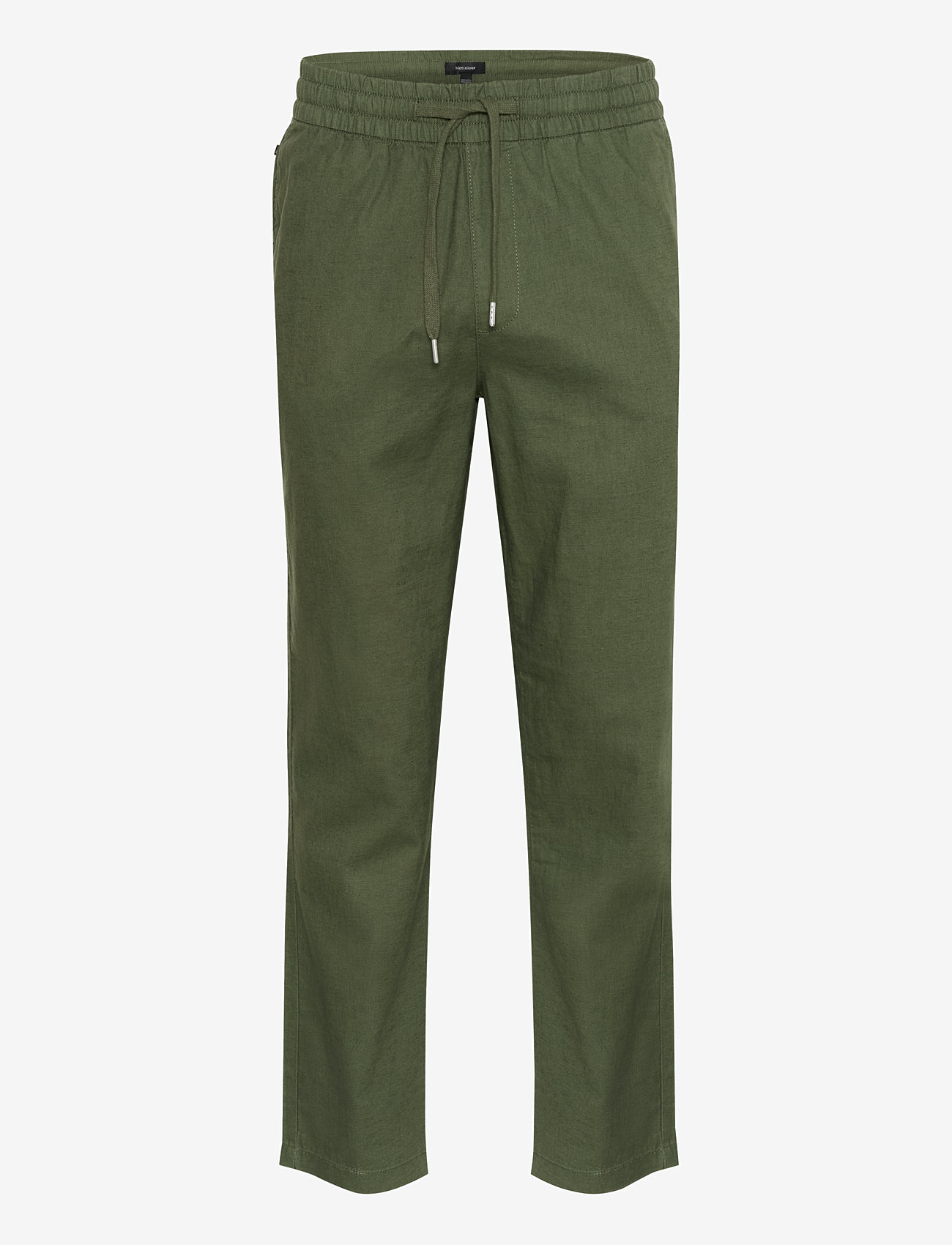 Matinique - MAbarton Pant - hørbukser - thyme - 1