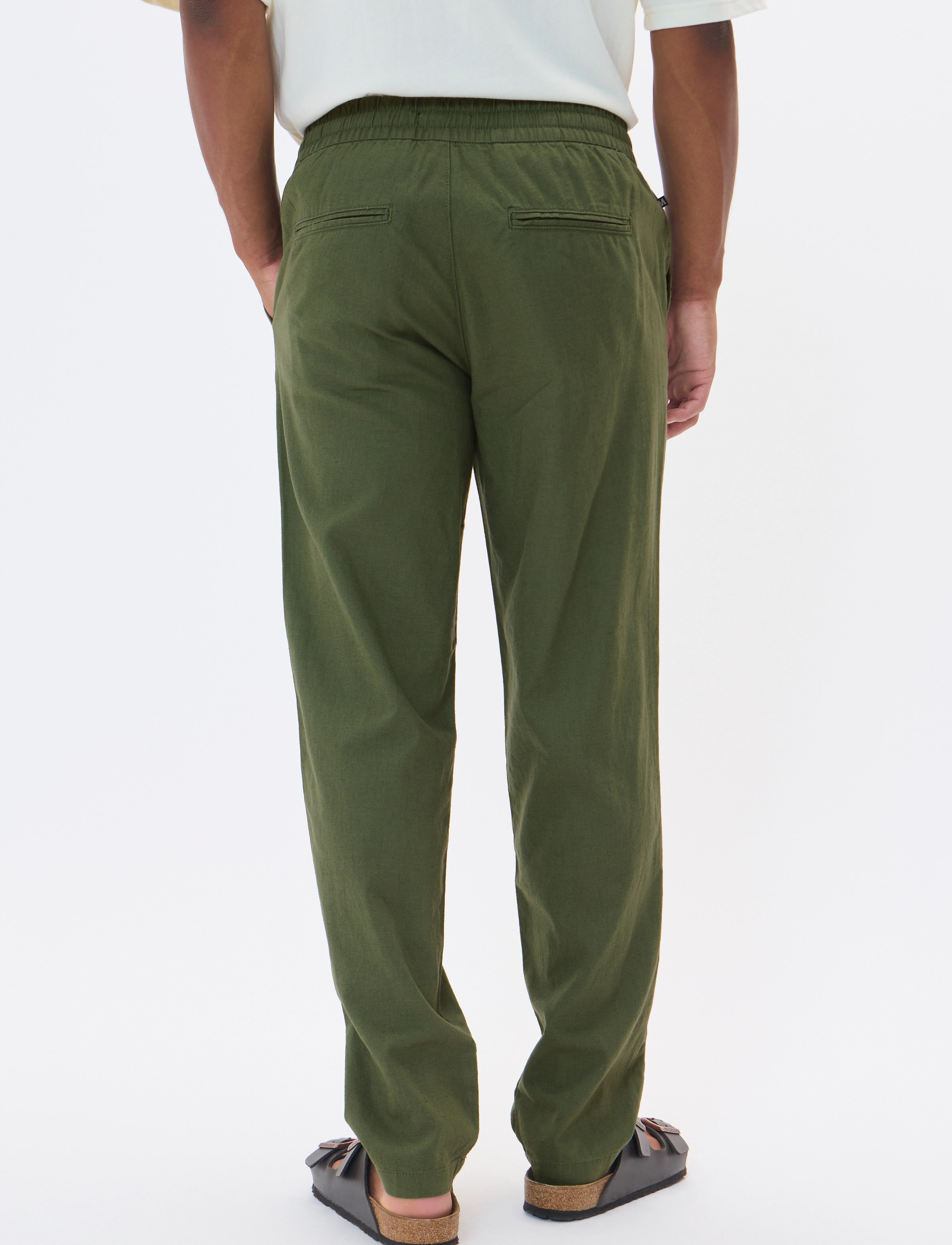 Matinique - MAbarton Pant - leinenhosen - thyme - 2