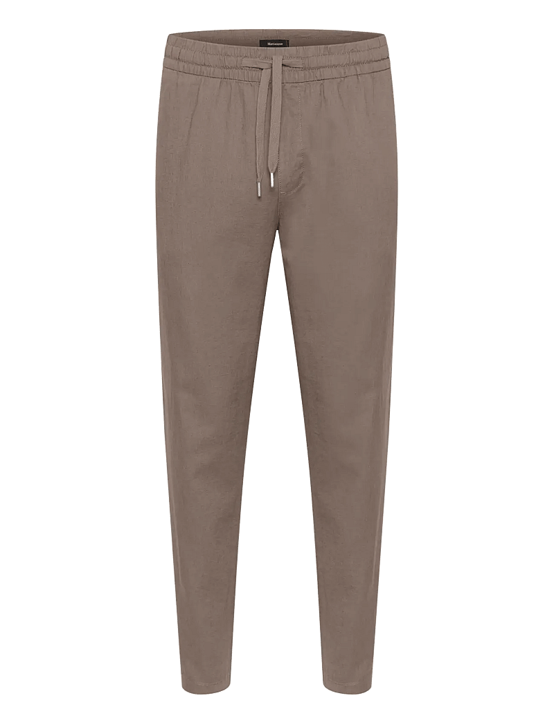 Matinique - MAbarton Pant - linased püksid - walnut - 1