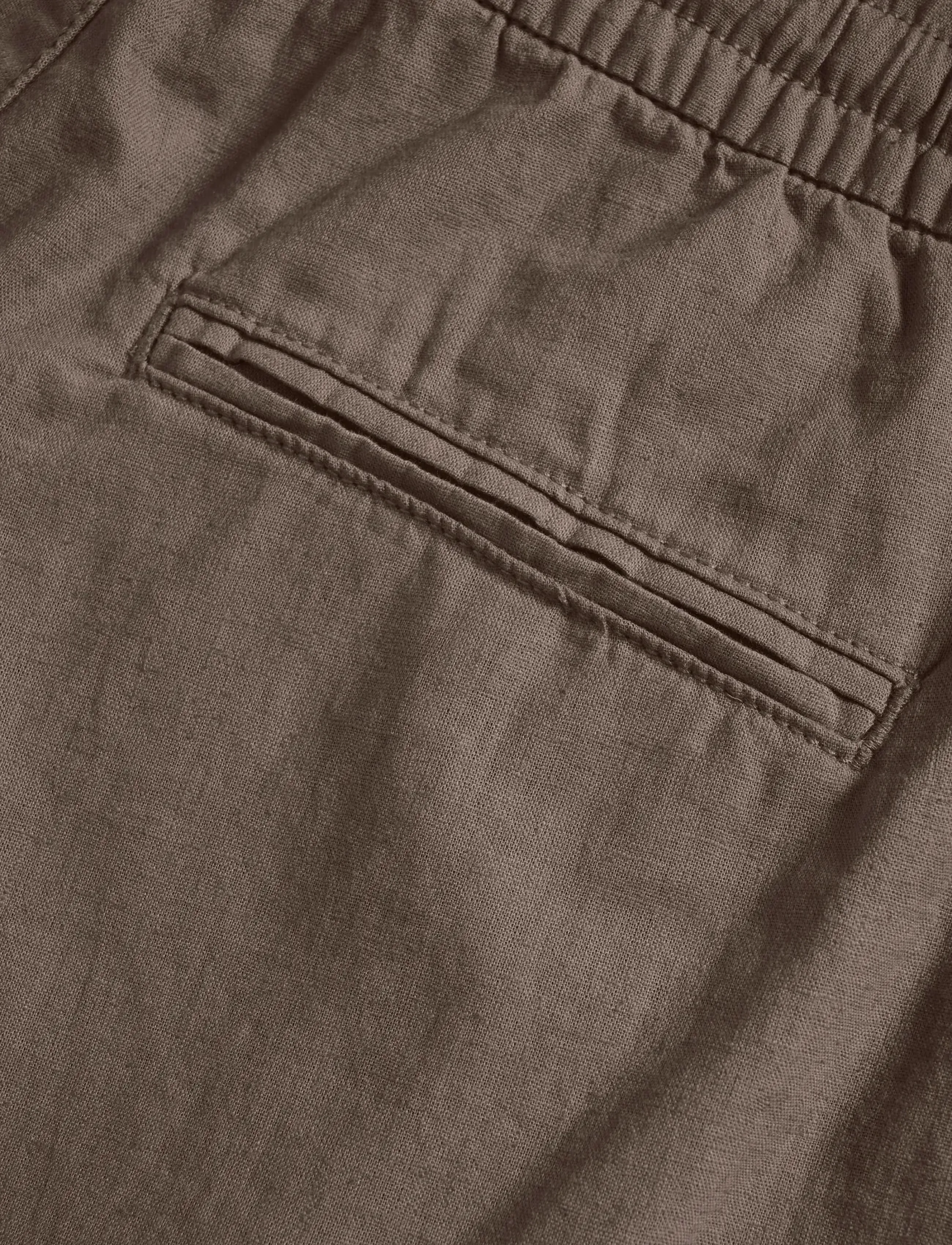 Matinique - MAbarton Pant - linnebyxor - walnut - 4