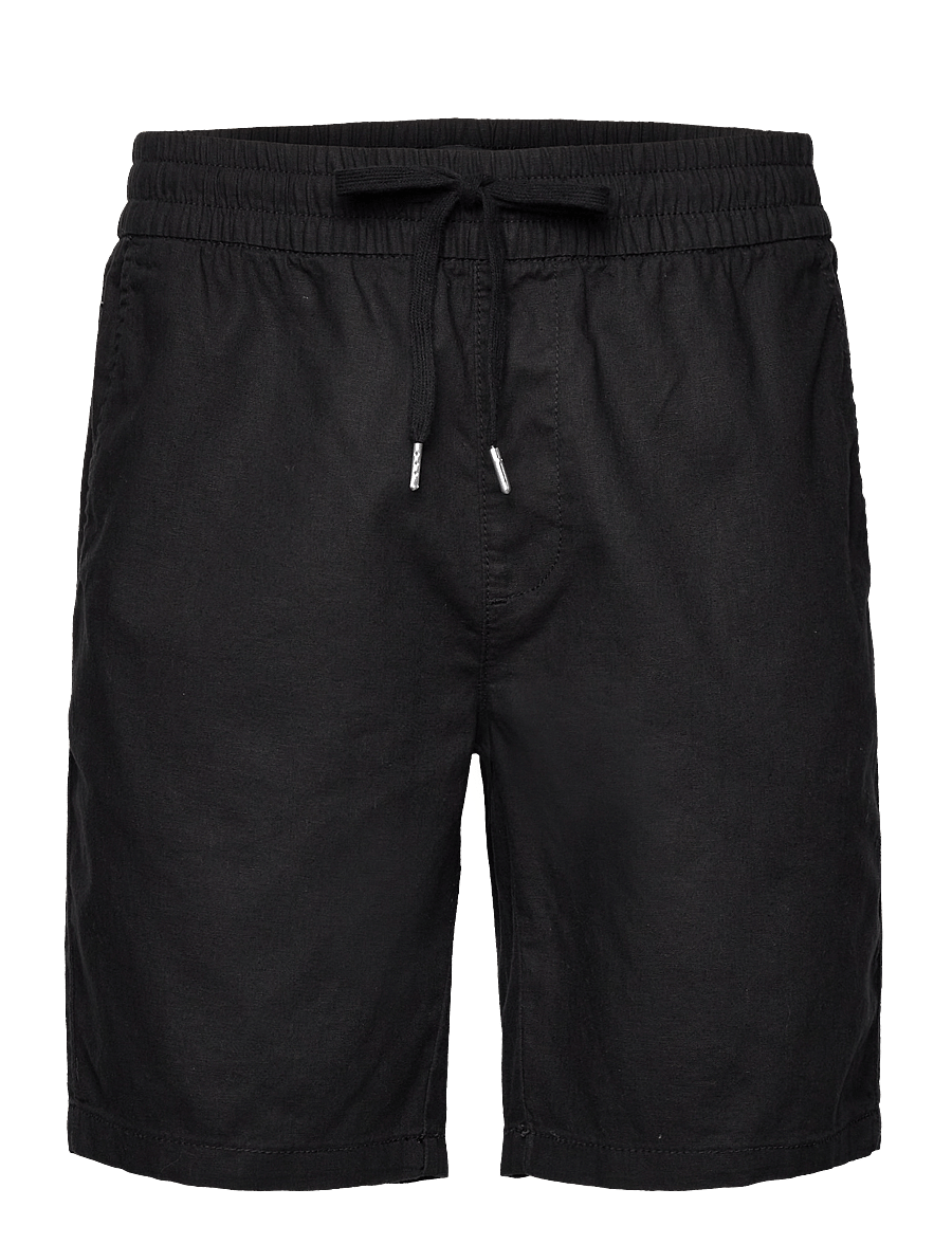 Matinique - MAbarton Short - linased lühikesed püksid - black - 1