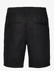 Matinique - MAbarton Short - linased lühikesed püksid - black - 1