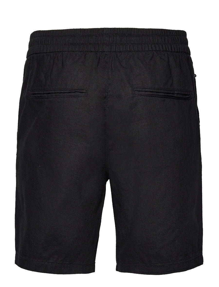 Matinique - MAbarton Short - linased lühikesed püksid - black - 2