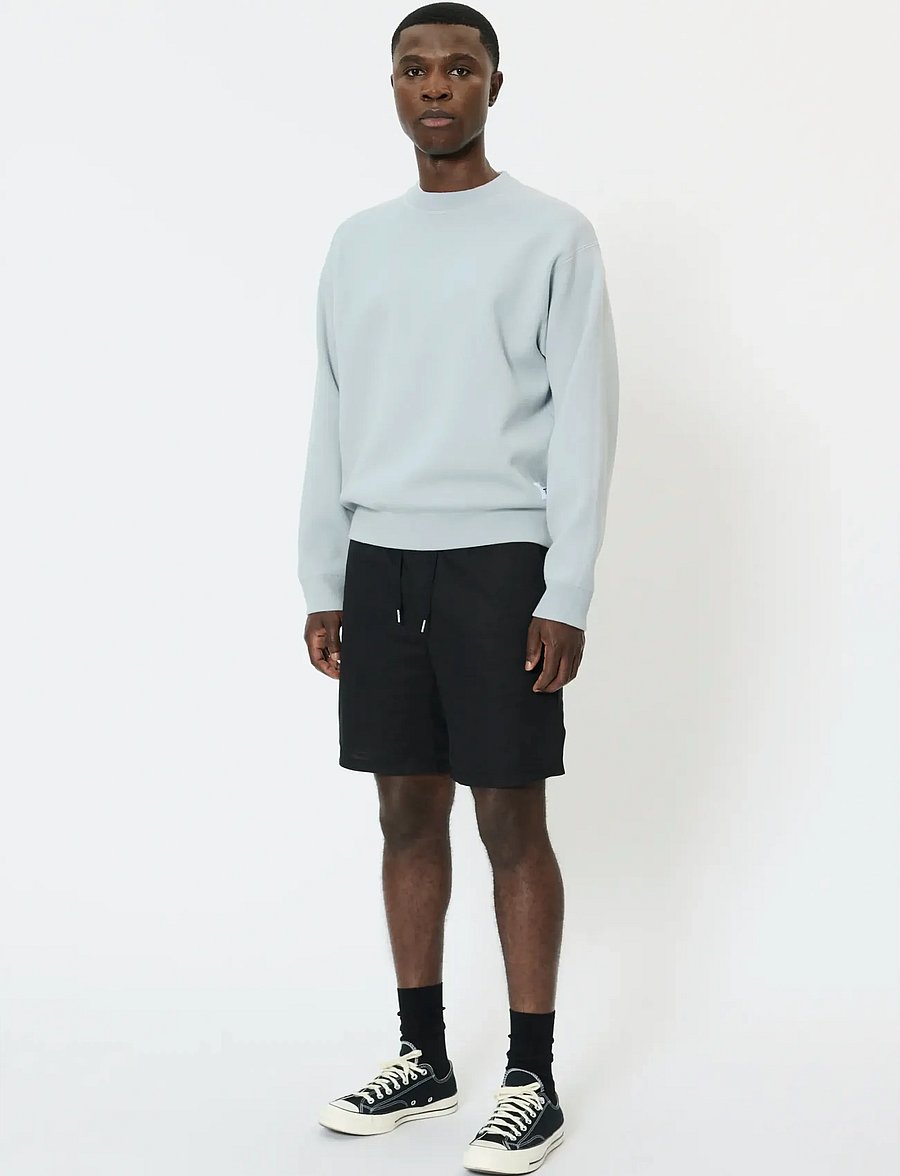 Matinique - MAbarton Short - linased lühikesed püksid - black - 3