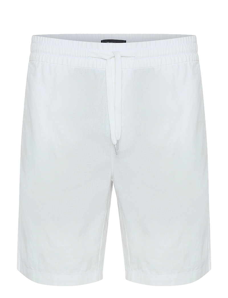 Matinique - MAbarton Short - hørshorts - broken white - 1
