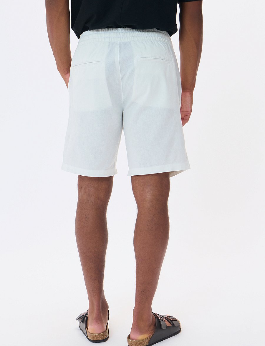 Matinique - MAbarton Short - linshorts - broken white - 4
