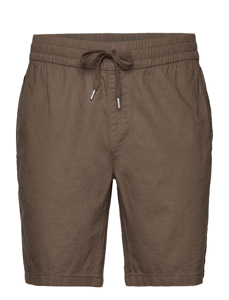 Matinique - MAbarton Short - hørshorts - brown soil - 1
