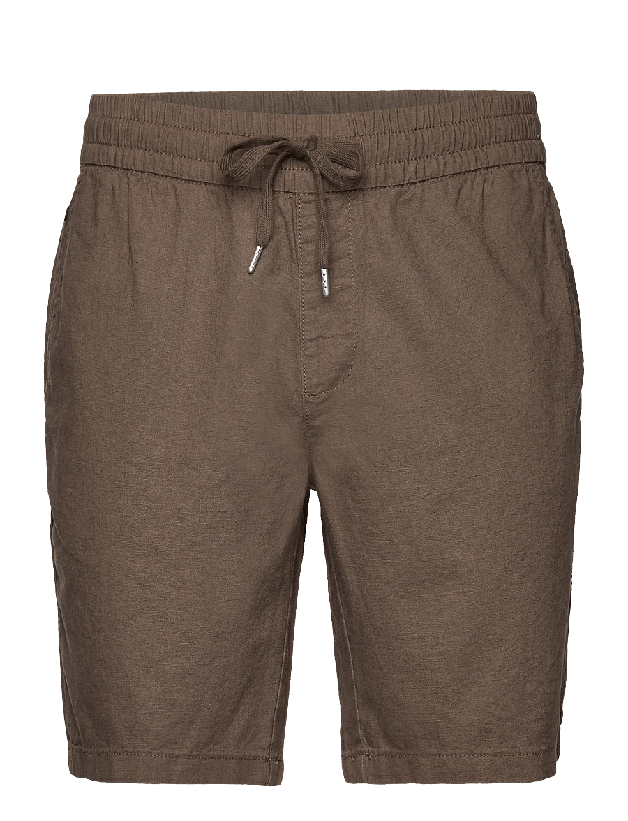 Matinique - MAbarton Short - hørshorts - brown soil - 1