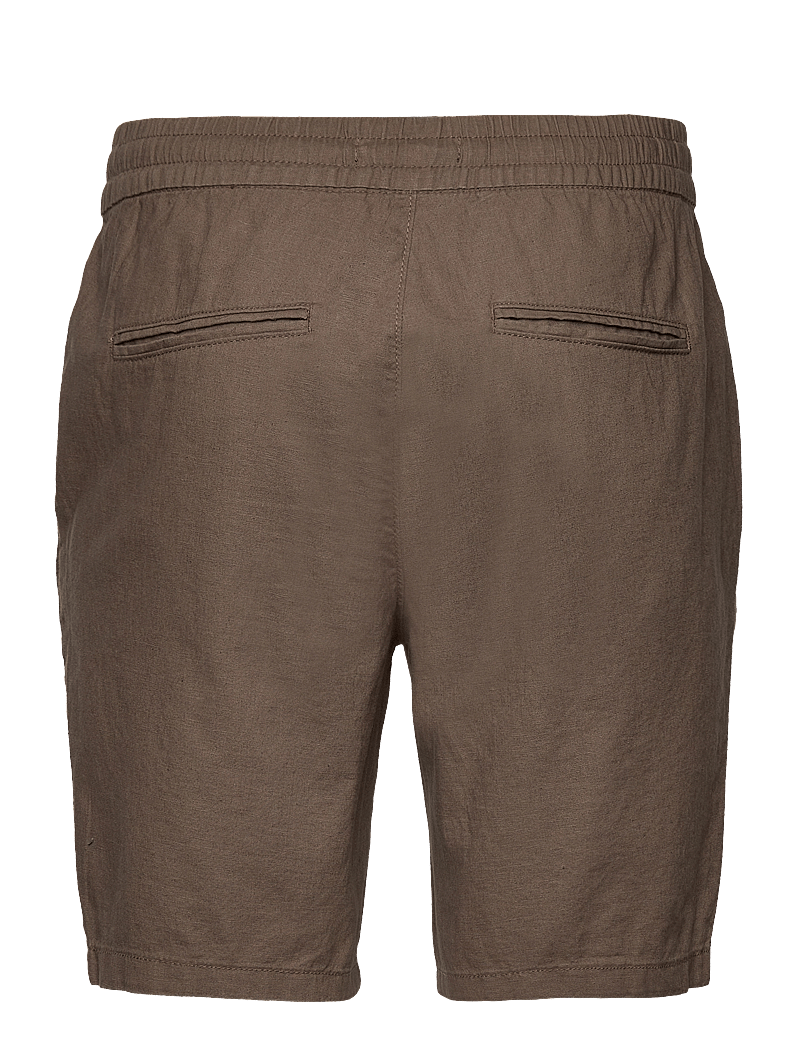 Matinique - MAbarton Short - hørshorts - brown soil - 2