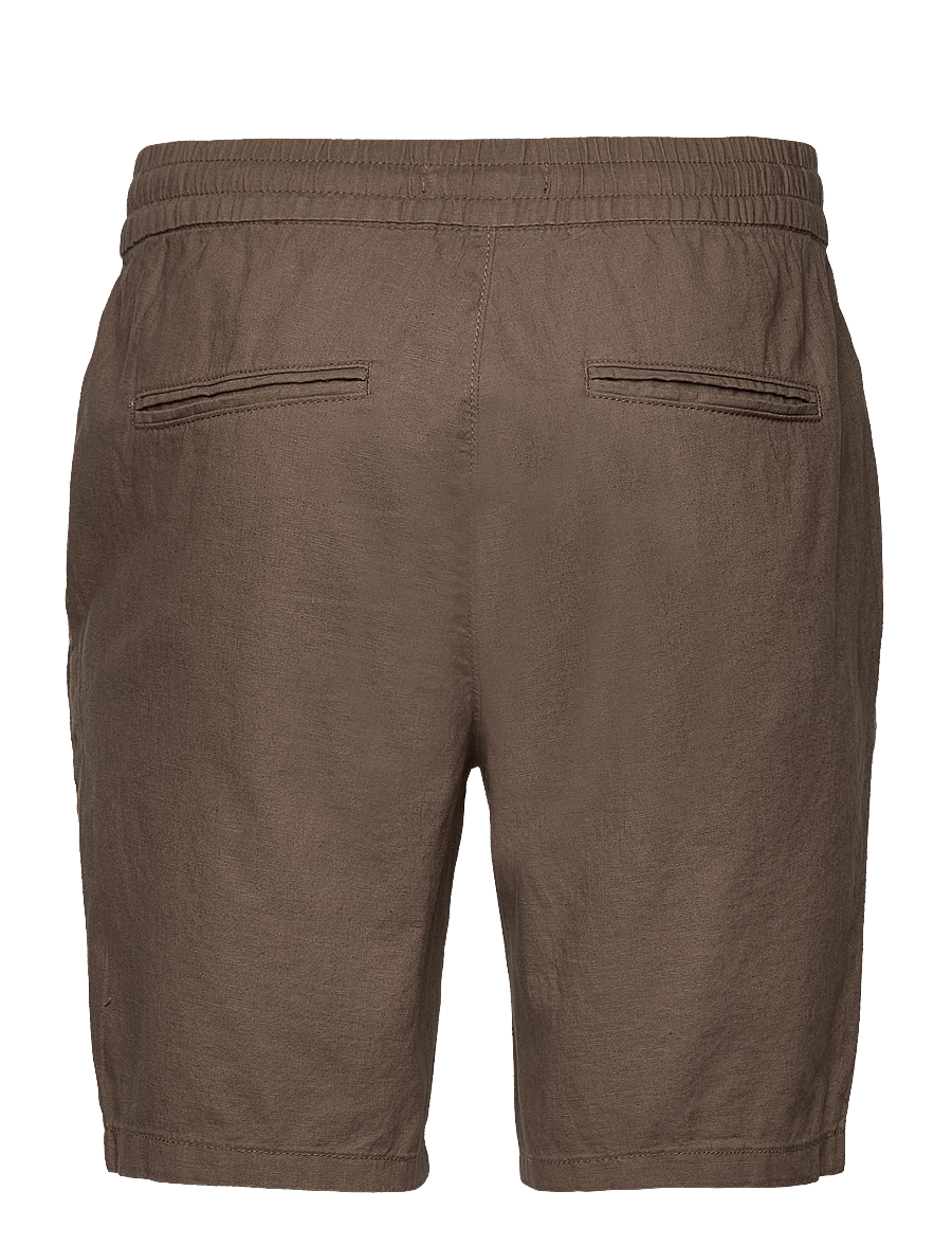 Matinique - MAbarton Short - hørshorts - brown soil - 2