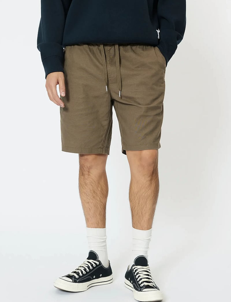 Matinique - MAbarton Short - hørshorts - brown soil - 0