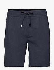 Matinique - MAbarton Short - linnen shorts - dark navy - 0