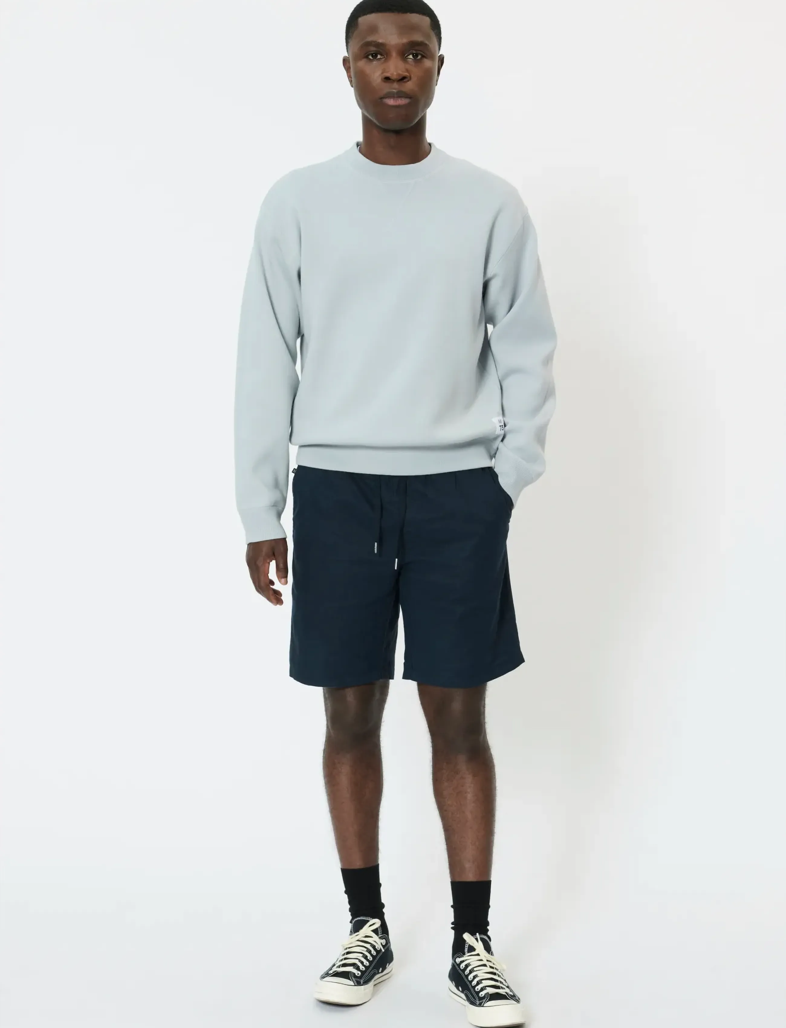 Matinique - MAbarton Short - leinen-shorts - dark navy - 3