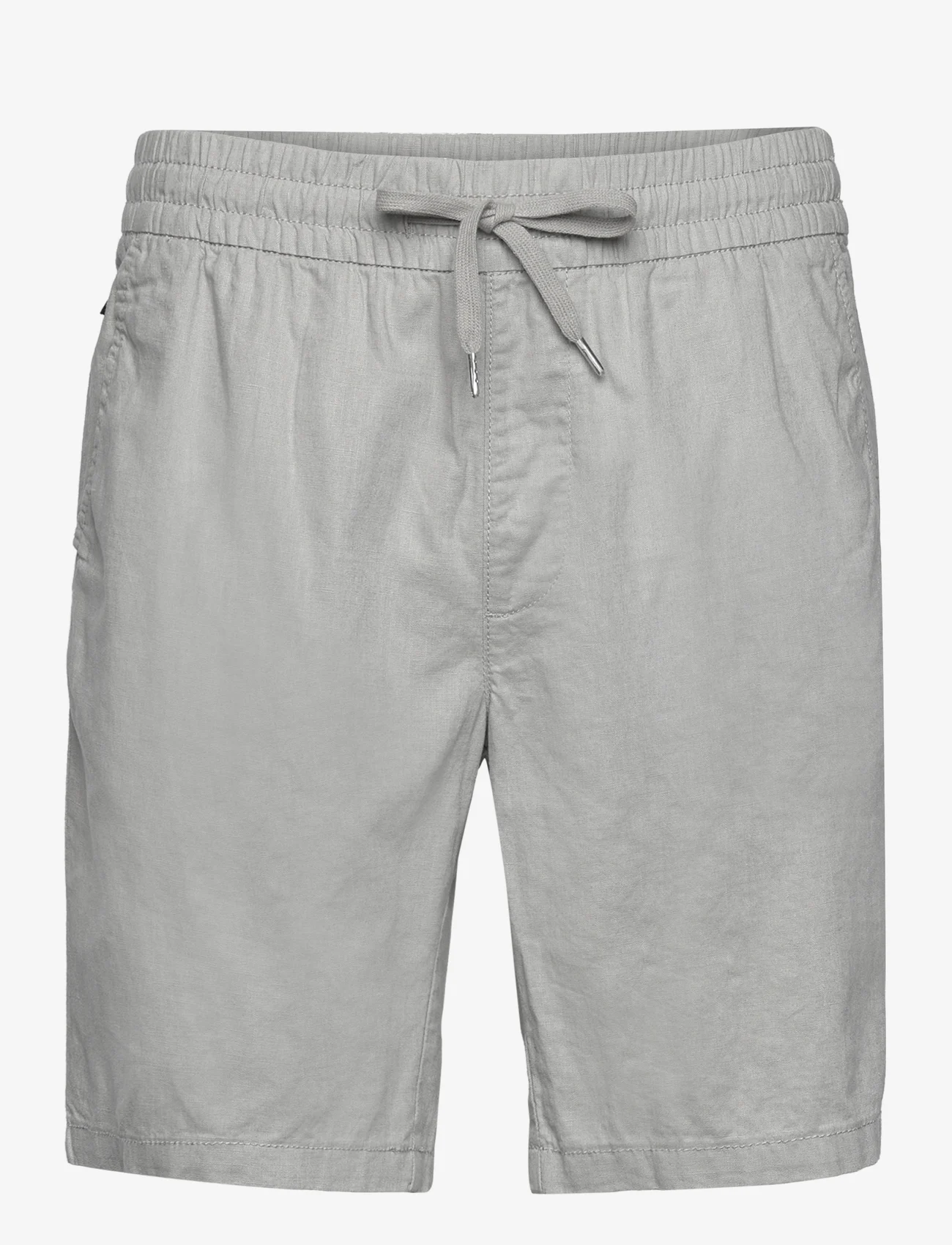 Matinique - MAbarton Short - linnen shorts - ghost gray - 0