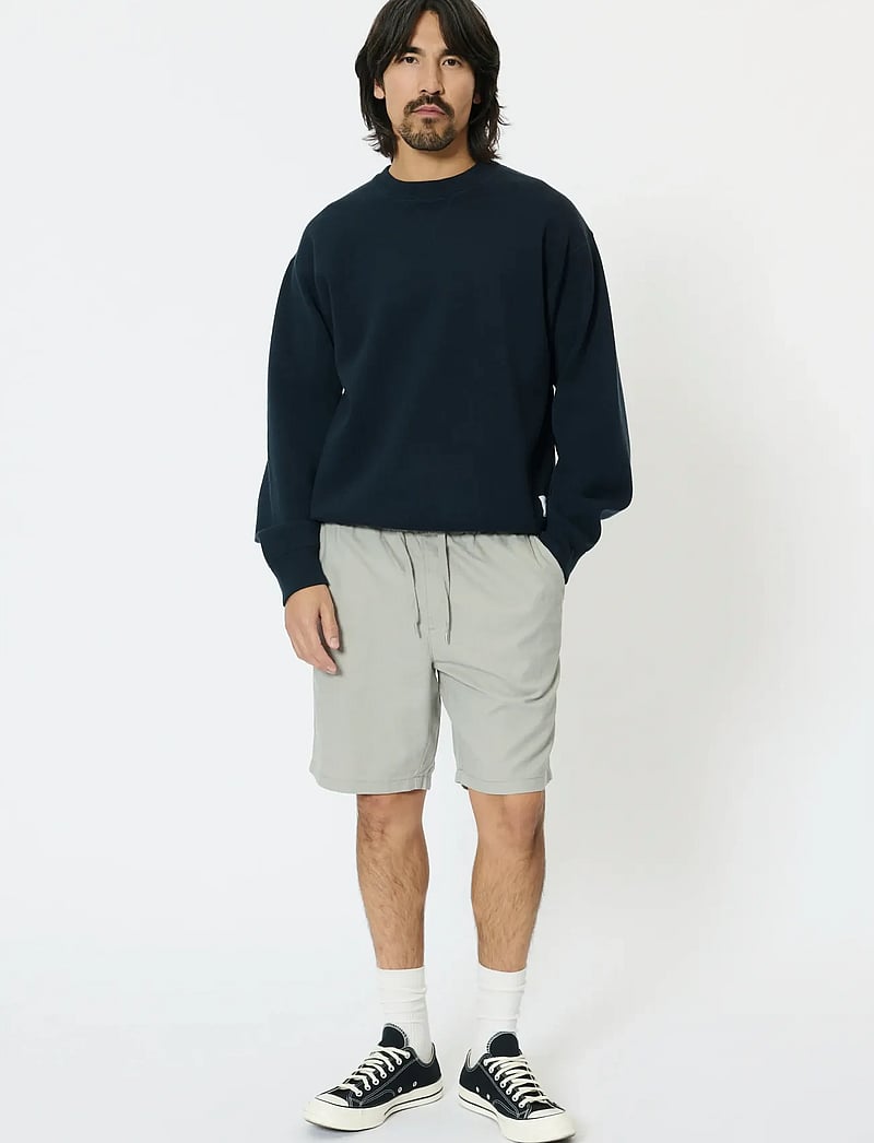Matinique - MAbarton Short - hørshorts - ghost gray - 3