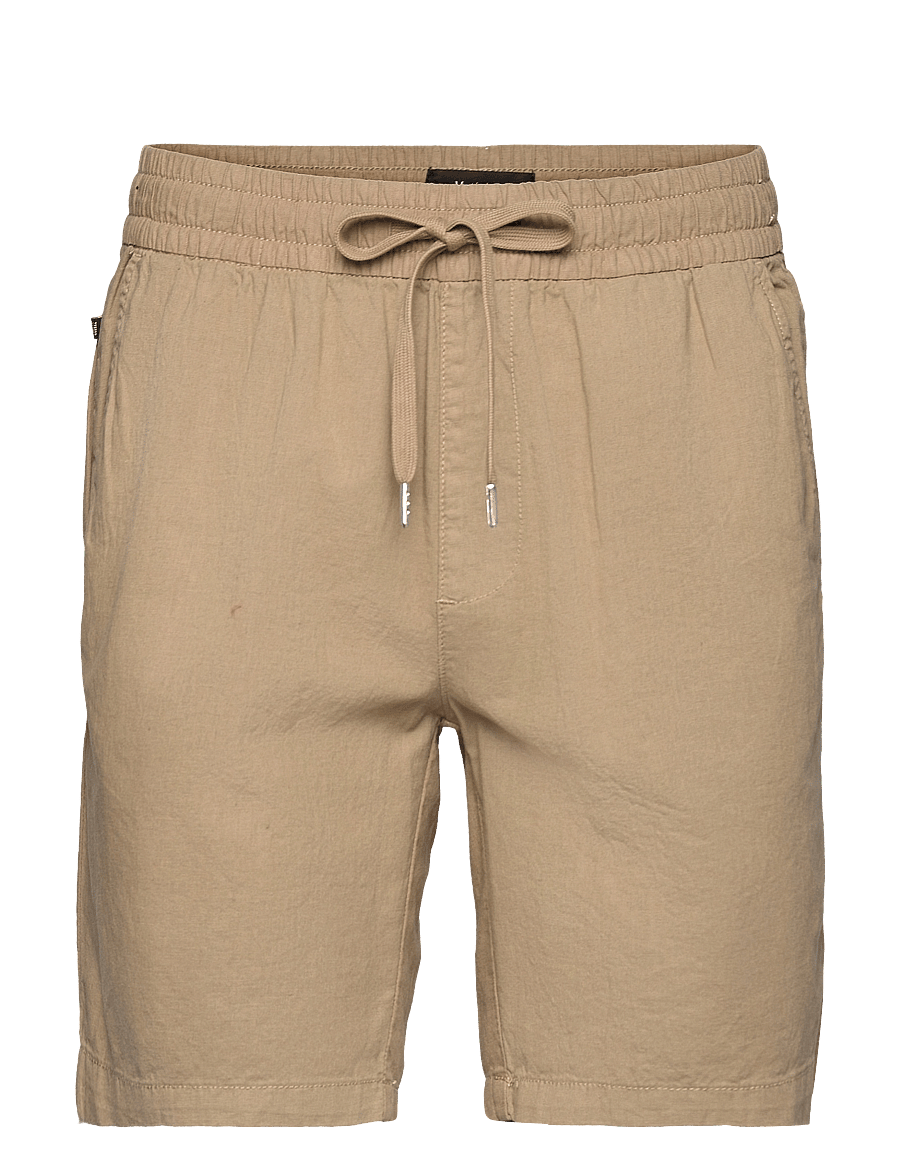 Matinique - MAbarton Short - linased lühikesed püksid - khaki - 1