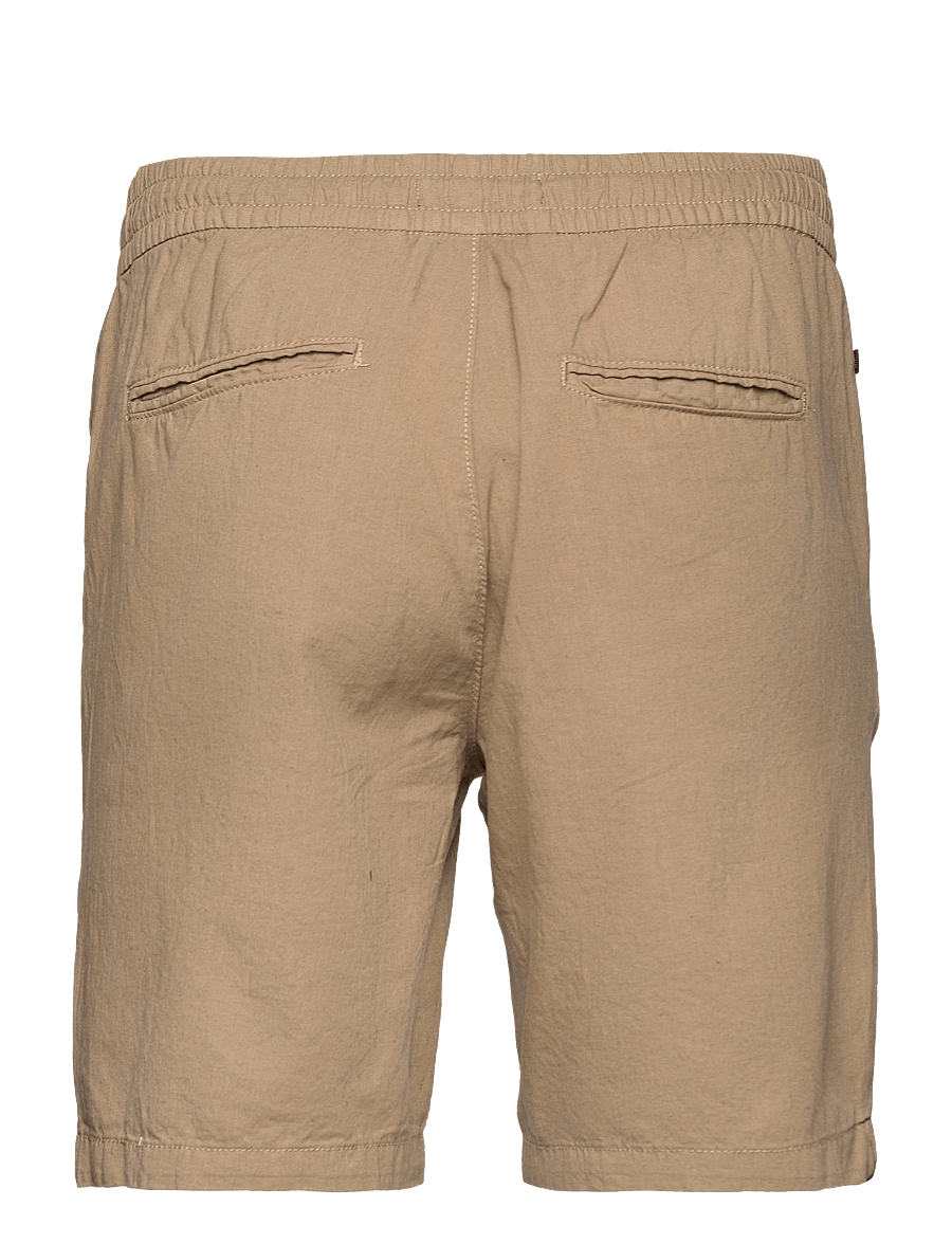 Matinique - MAbarton Short - linased lühikesed püksid - khaki - 2