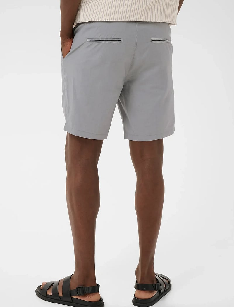 Matinique - MAbarton Short - hørshorts - mist grey - 3