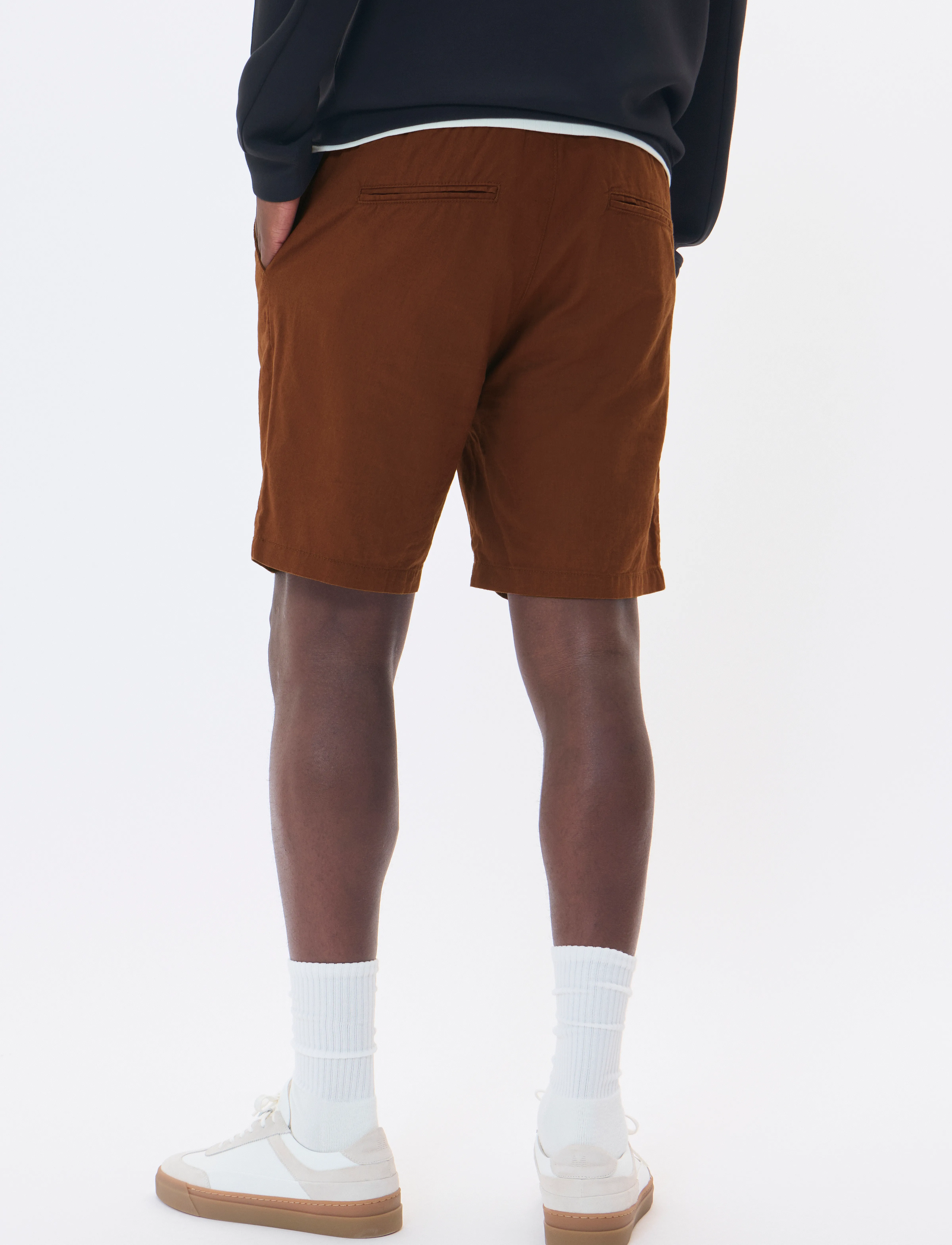 Matinique - MAbarton Short - leinen-shorts - nut - 2