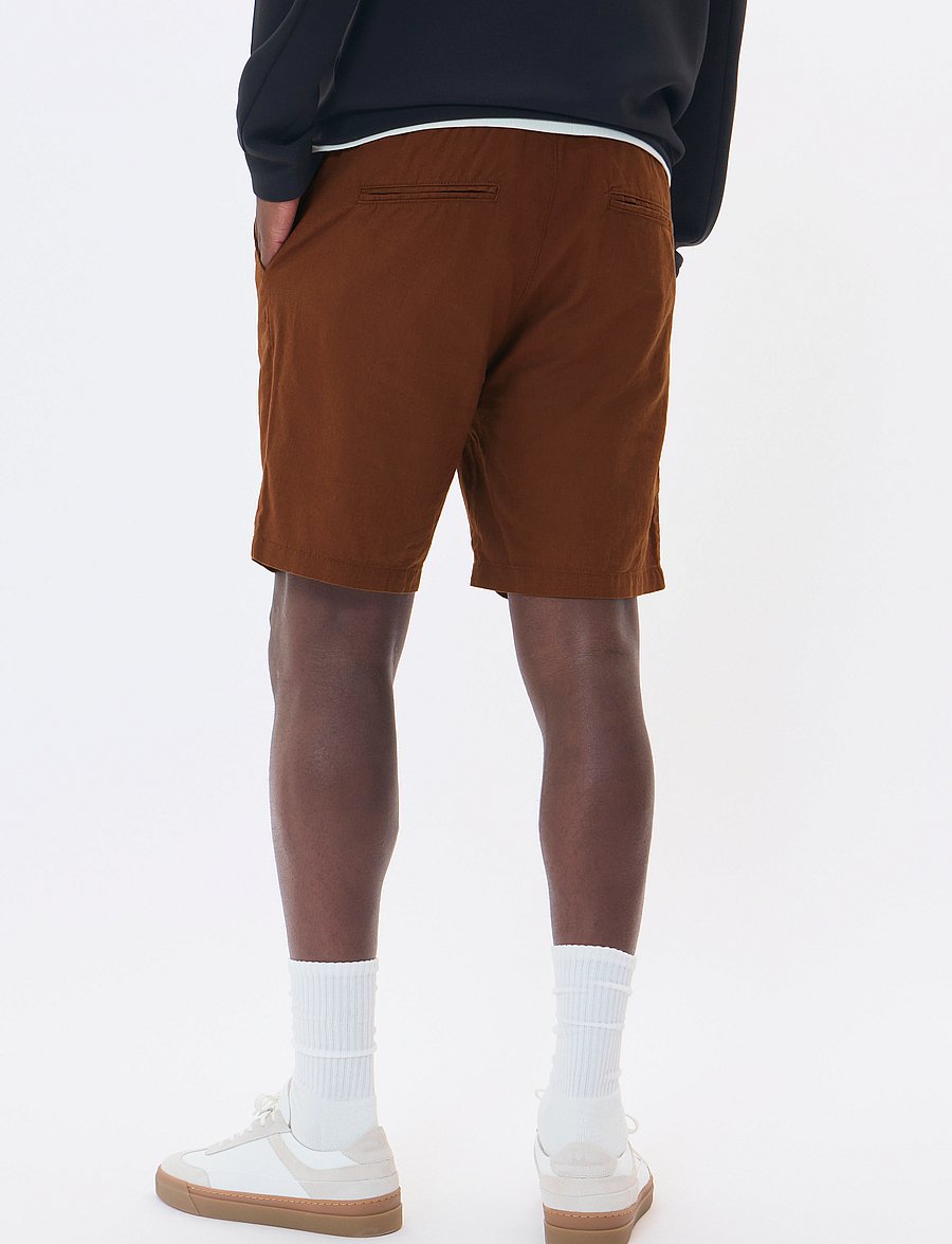 Matinique - MAbarton Short - leinen-shorts - nut - 2
