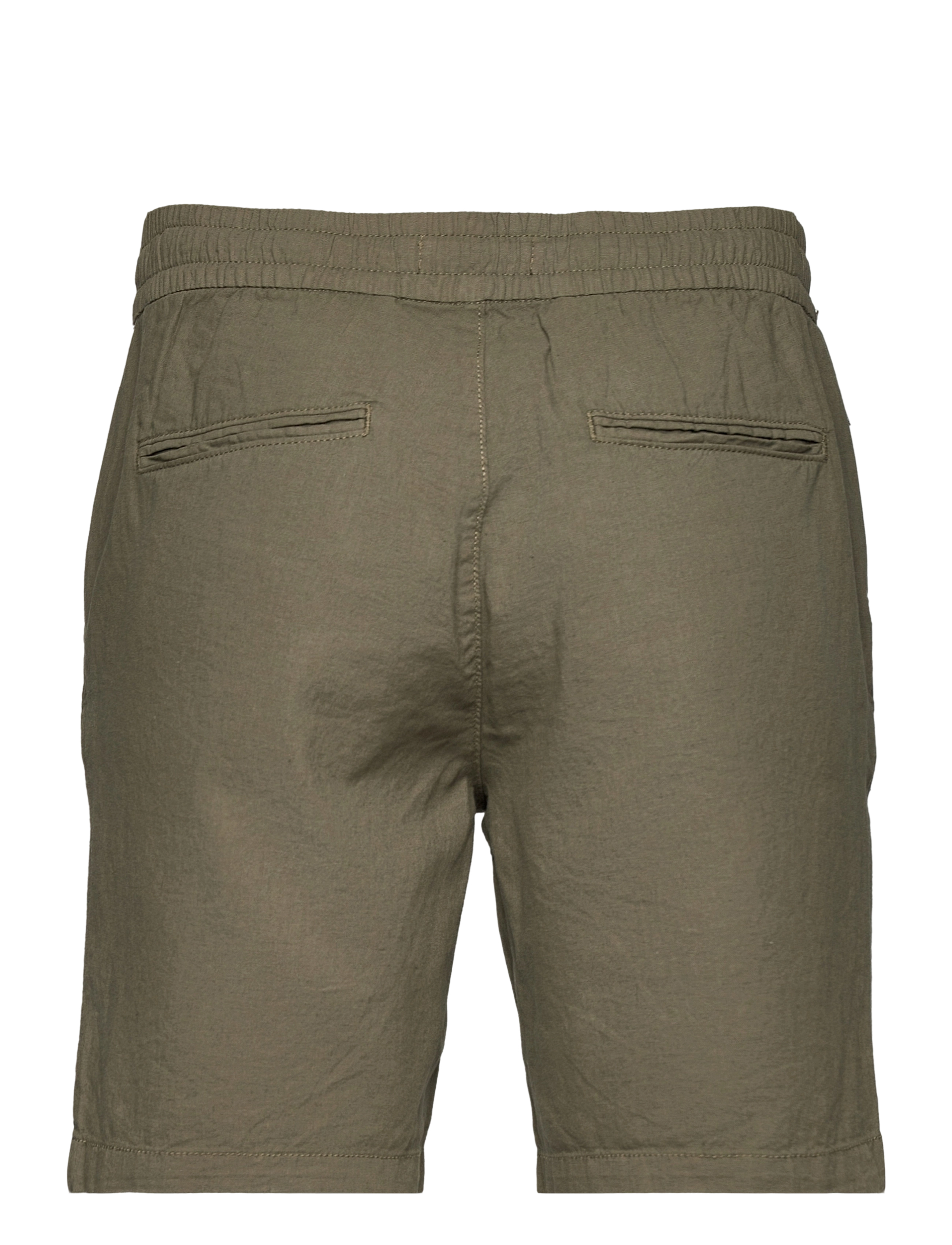 Matinique - MAbarton Short - leinen-shorts - olive night - 2