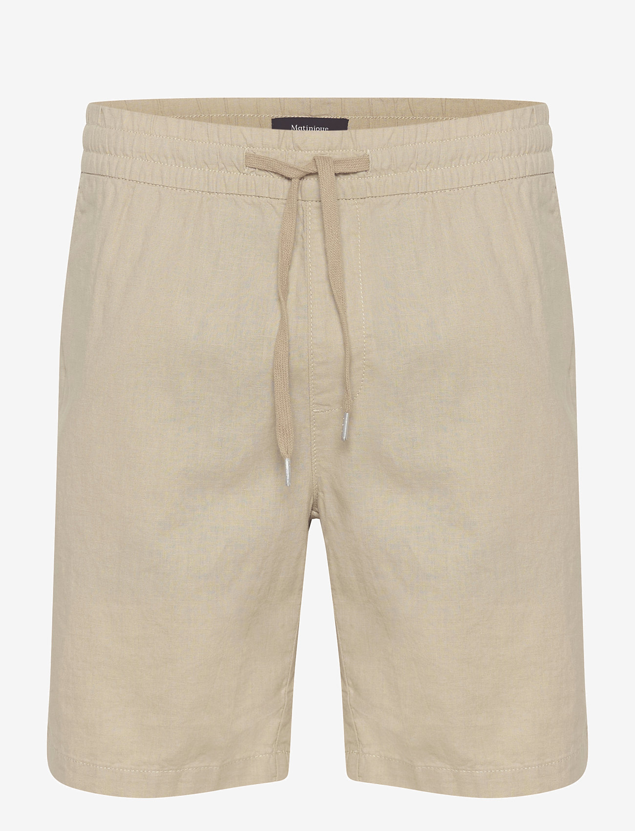 Matinique - MAbarton Short - linneshorts - plaza taupe - 1