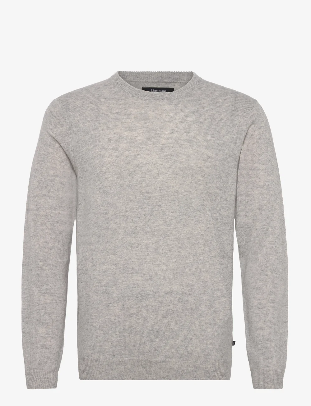 Matinique - MAmordy - rundhals - light grey melange - 1