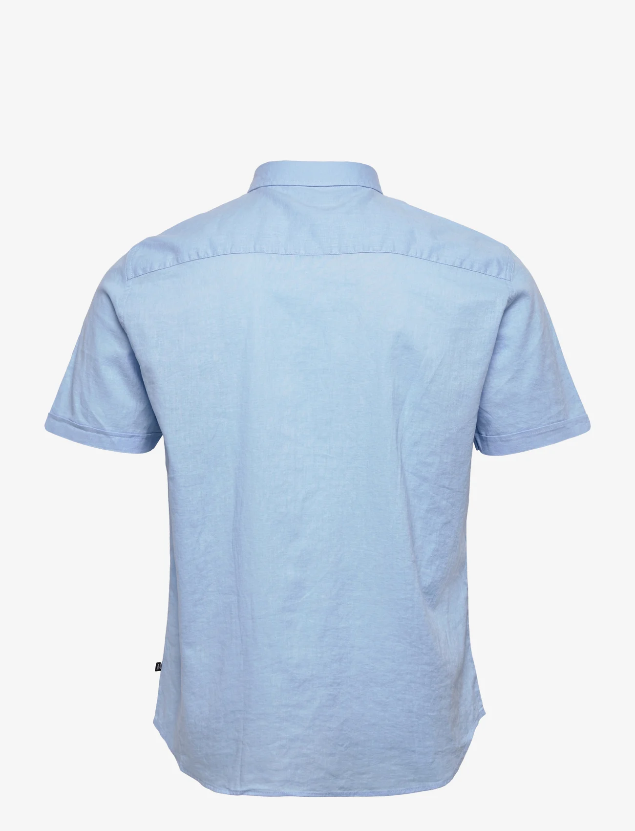 Matinique - MAtrostol BD SS - linen shirts - chambray blue - 1