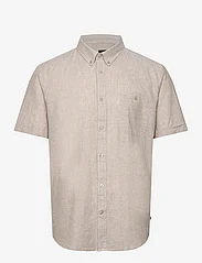 Matinique - MAtrostol BD SS - linen shirts - khaki - 0