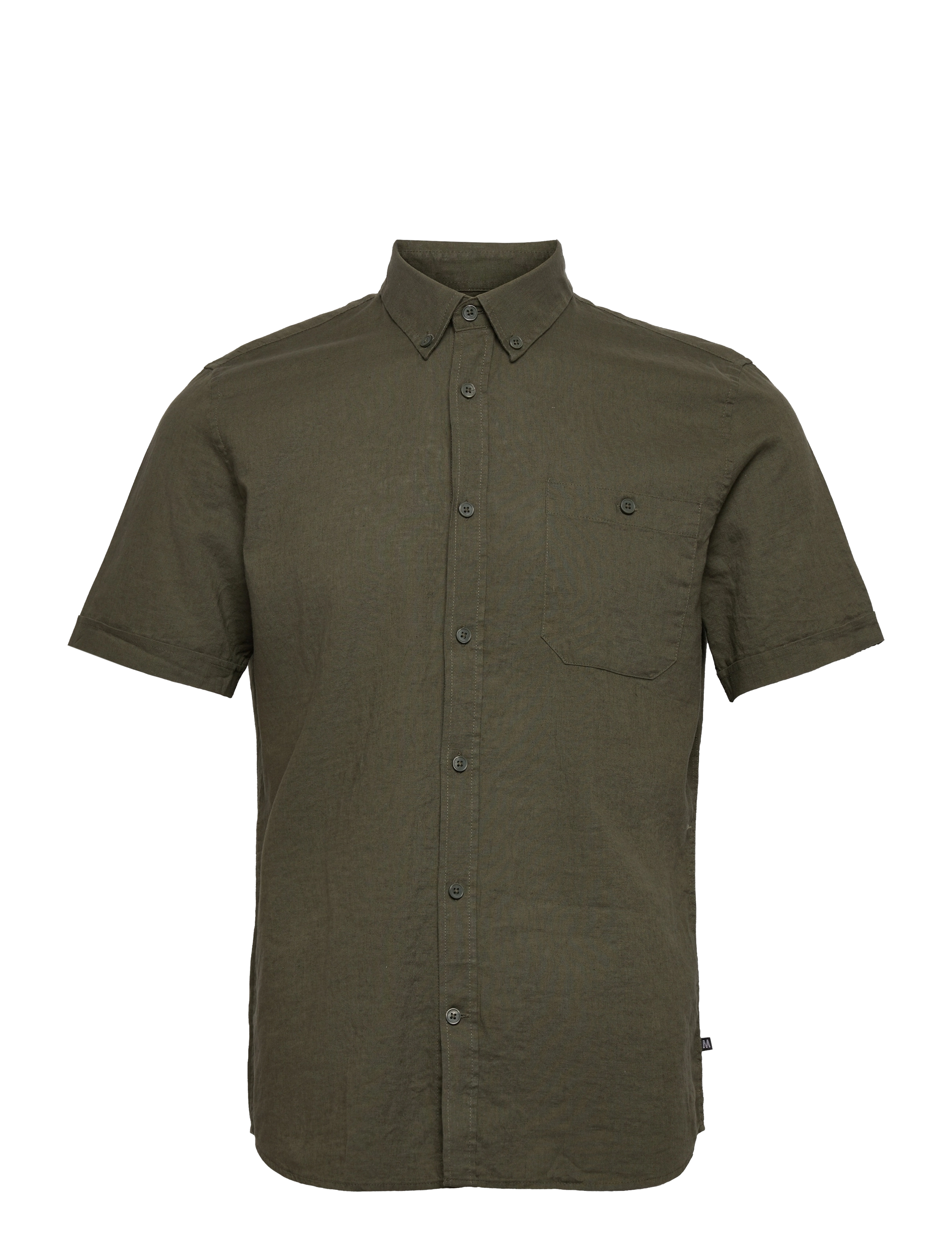 Matinique MAtrostol BD SS - Basic skjorter - OLIVE NIGHT / green