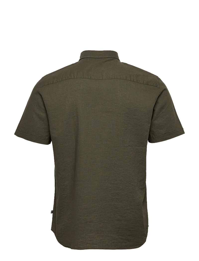 Matinique - MAtrostol BD SS - hørskjorter - olive night - 2